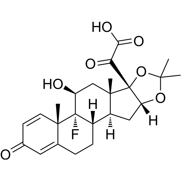 21-Carboxylic acid triamcinolone acetonide 53962-41-7